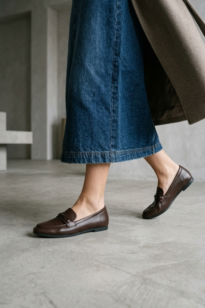 Comfort Moccasin IK7041-Dark Brown