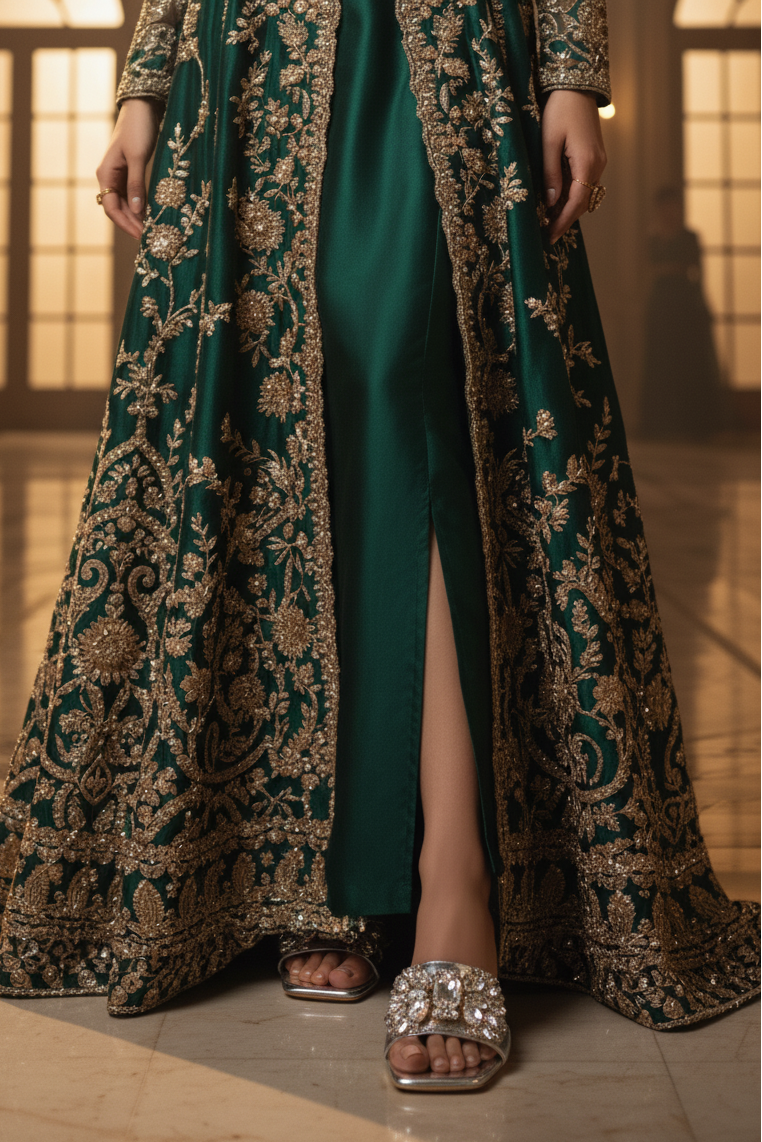 Party Wear Slip On IP0053-Silver