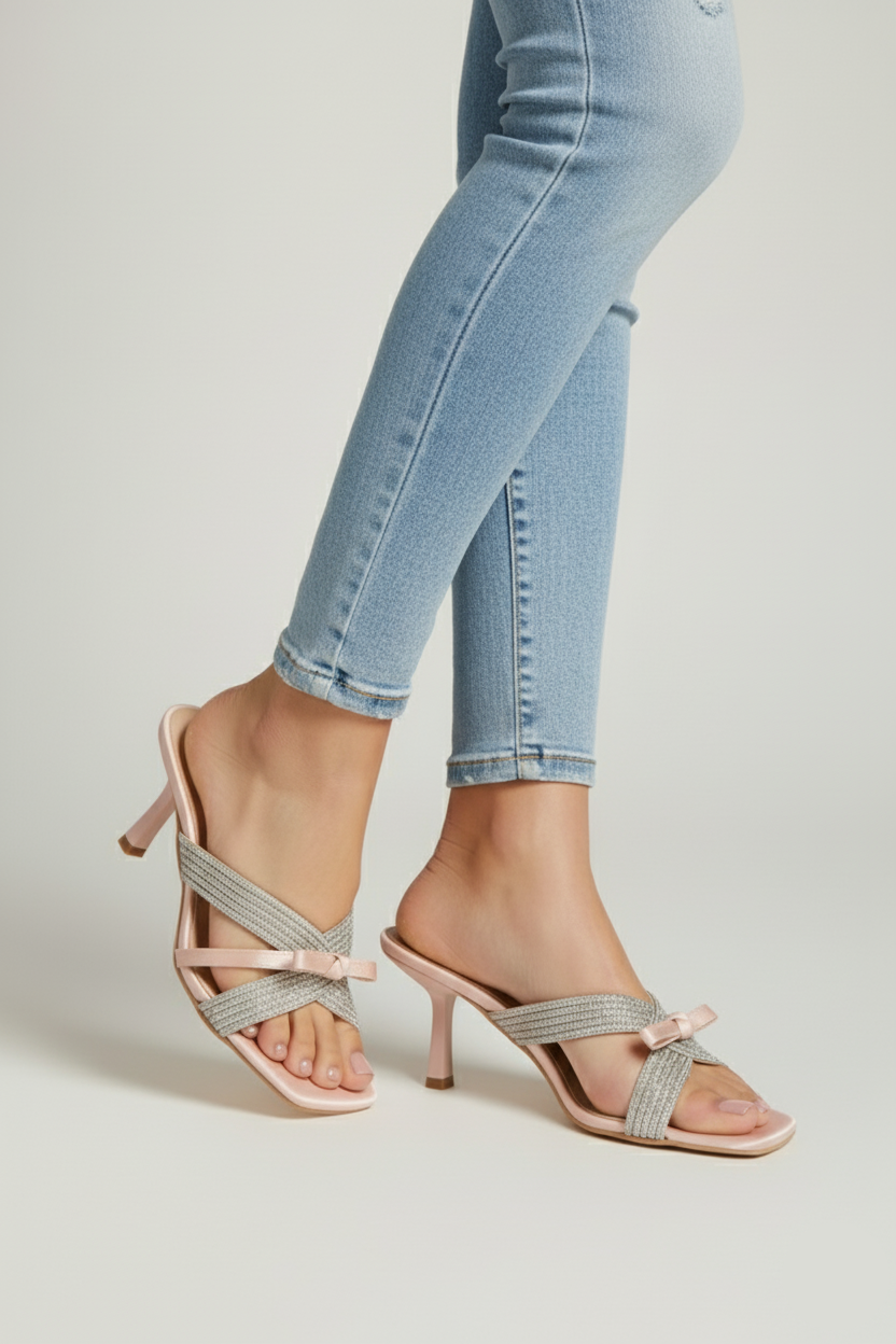 Party Wear Slip On IP0076-Pink