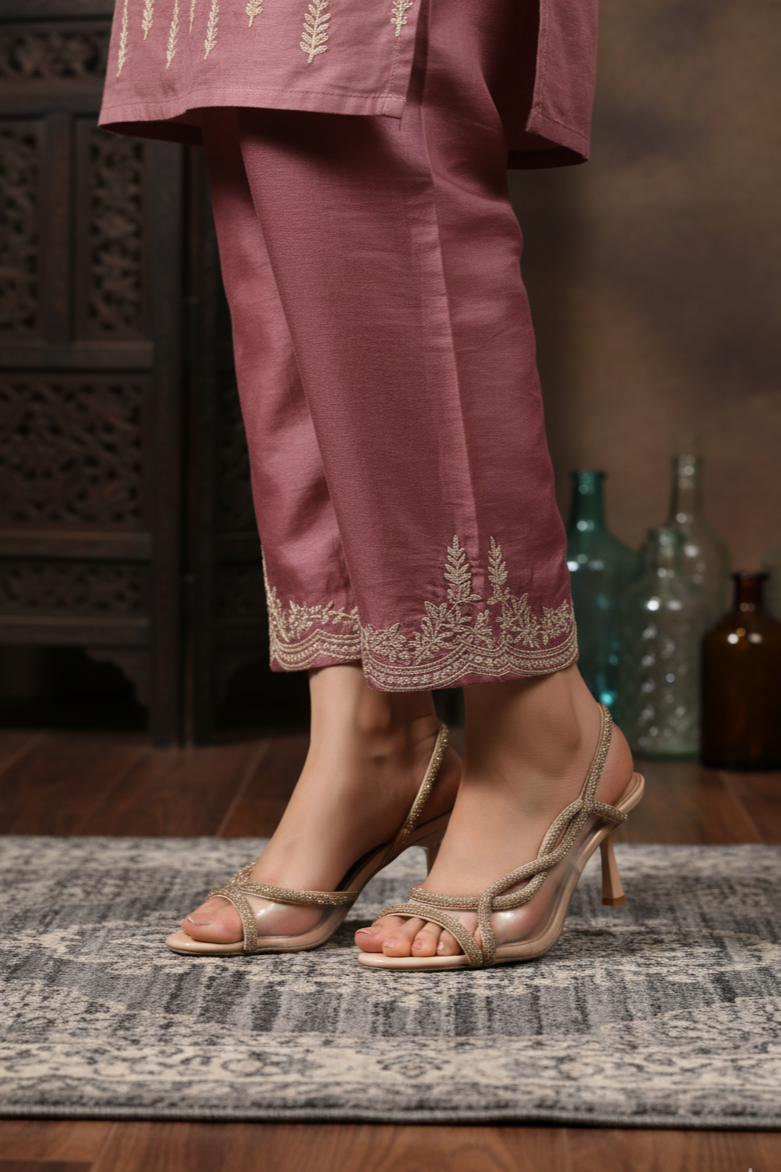 Party Wear Sandal IP2015-Beige