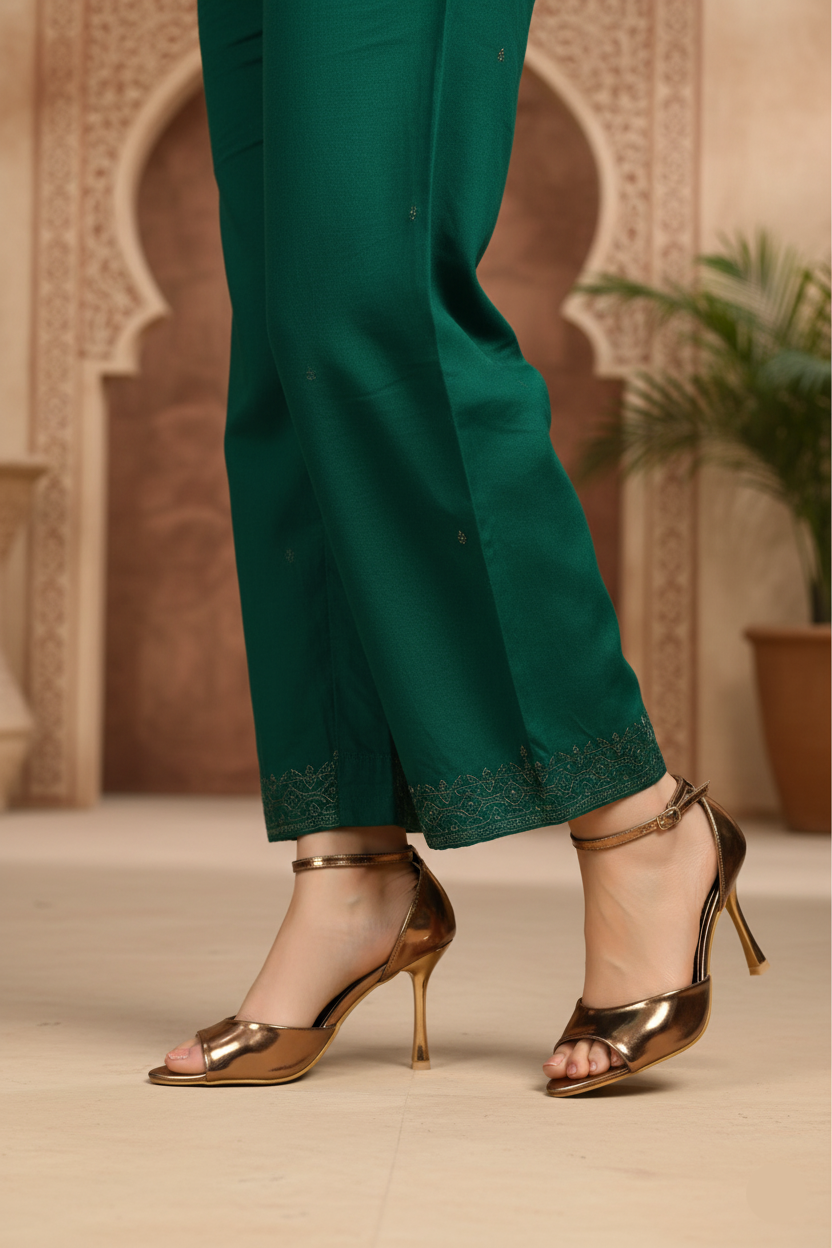 Party Wear Sandal IP2028-Bronze