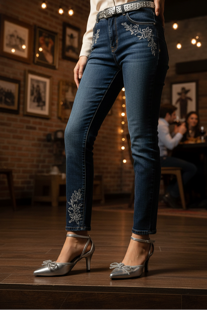 Party Wear Sling Back IP4029-Silver