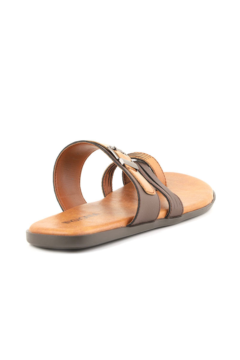 Men Casual Slipper M10023-Mustard