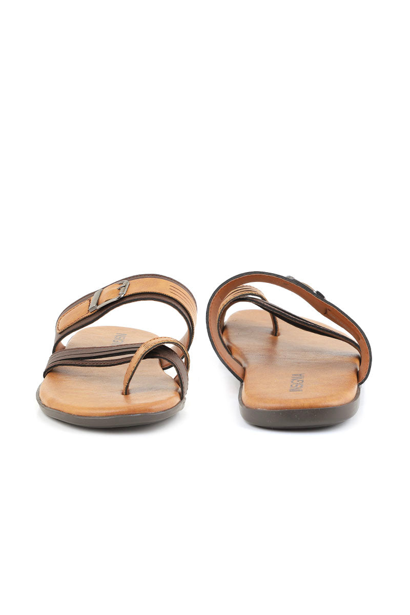 Men Casual Slipper M10023-Mustard