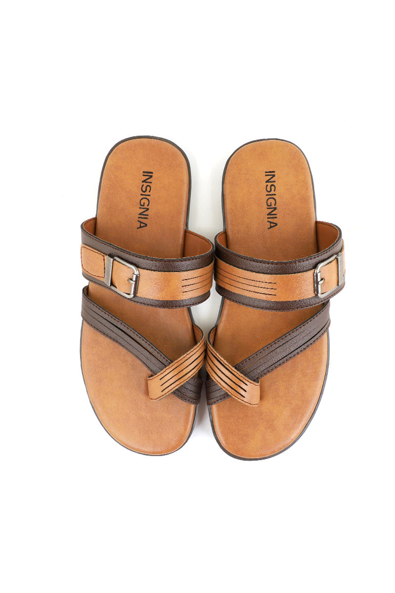 Men Casual Slipper M10023-Mustard