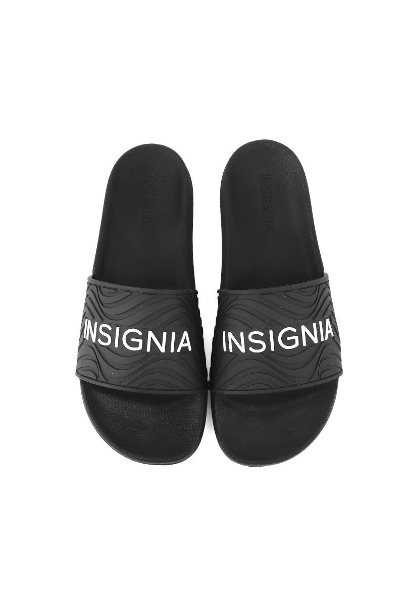 Men Casual Slipper M18033-Blkwht