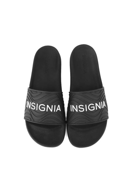 Men Casual Slipper M18033-Blkwht