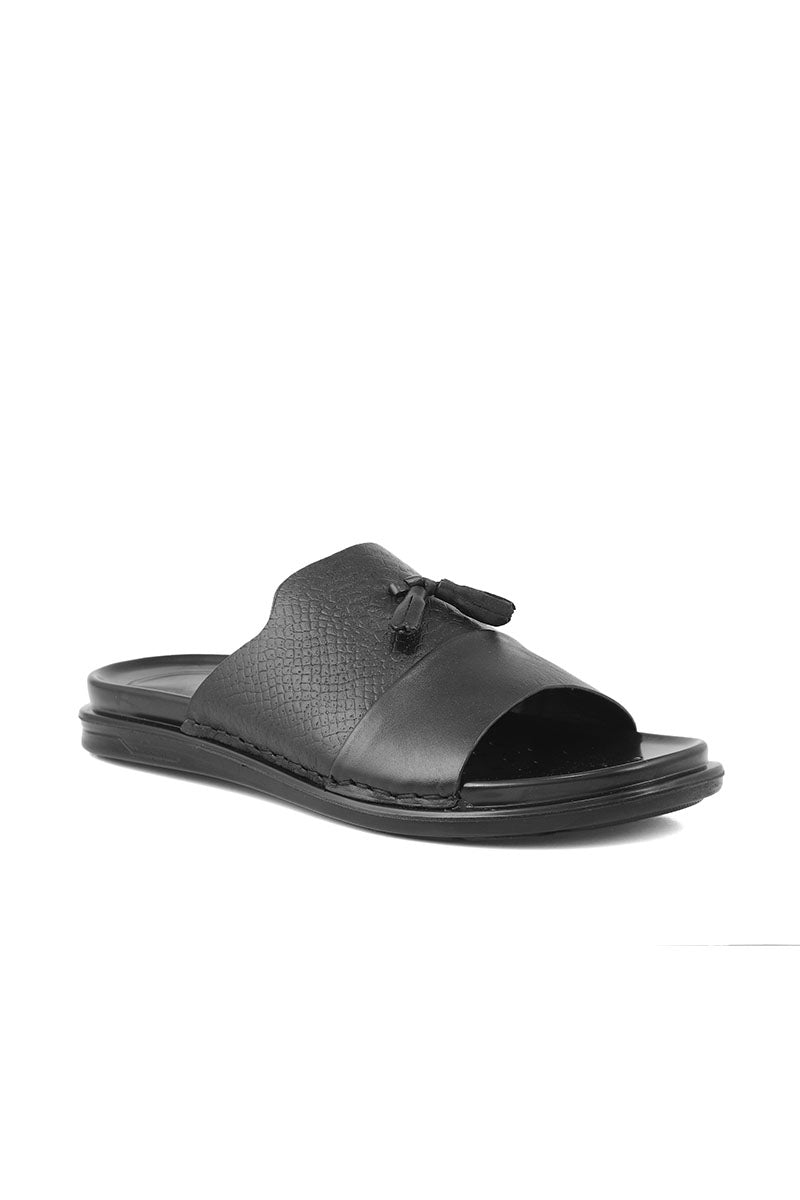 Men Casual Slipper M18038-Black