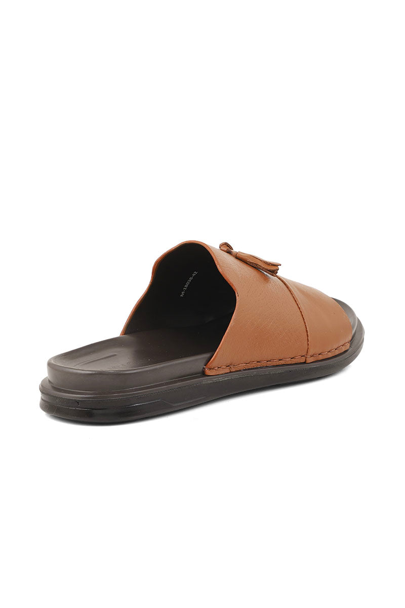 Men Casual Slipper M18038-Mustard