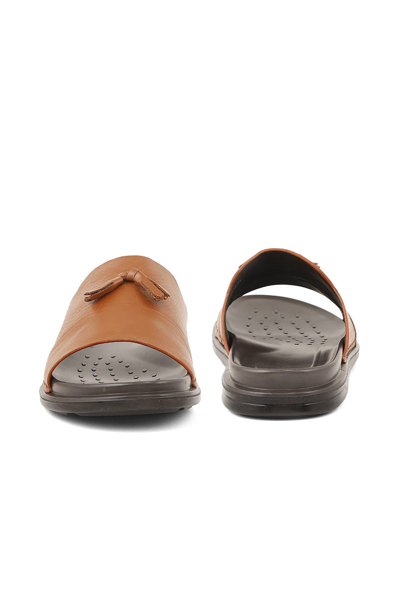 Men Casual Slipper M18038-Mustard