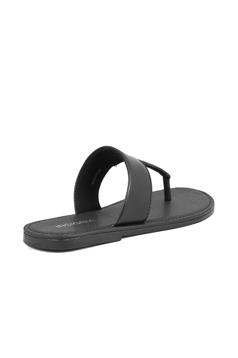 Men Casual Slipper M18040-Black