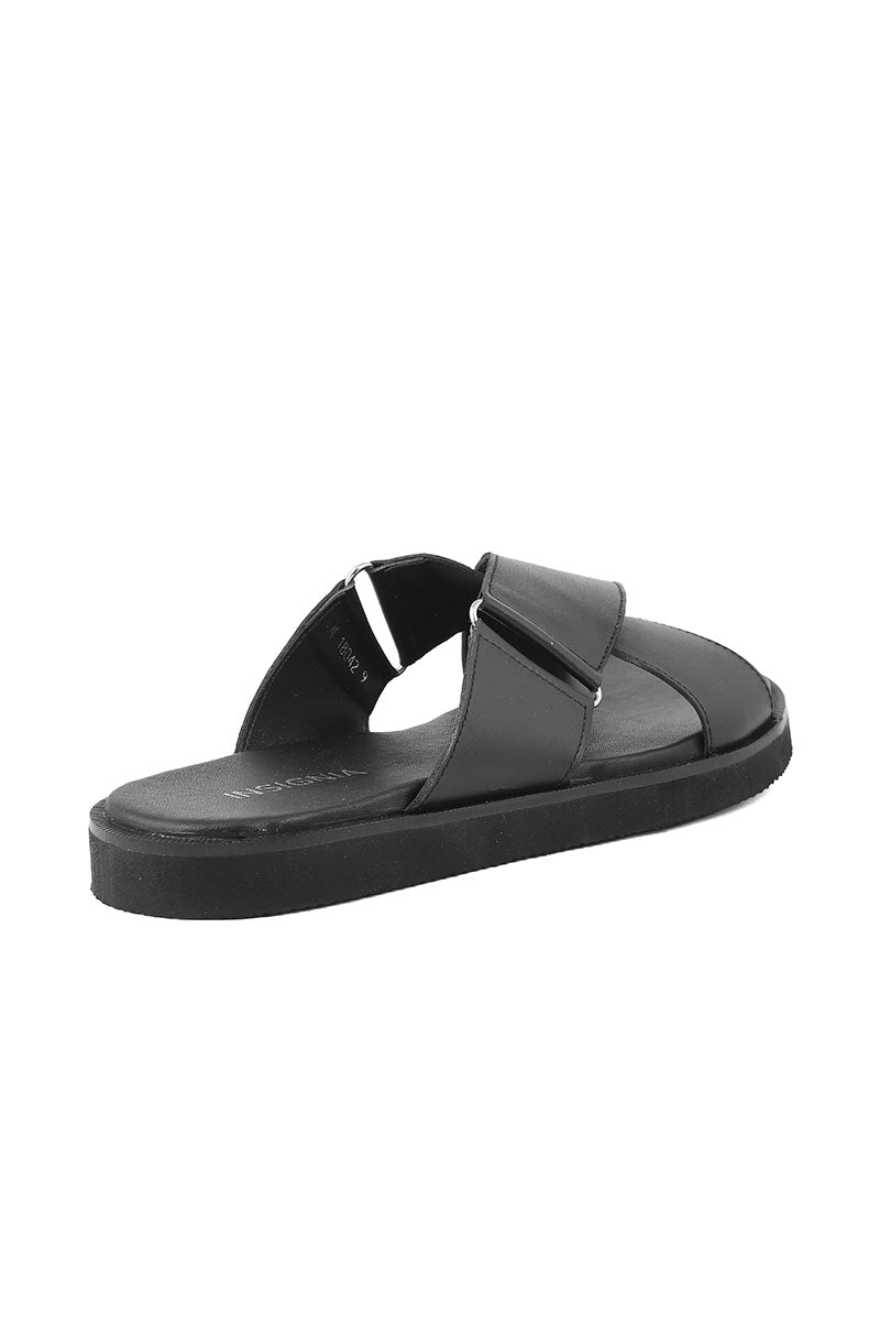 Men Casual Slipper M18042-Black