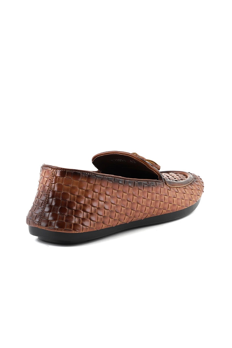 Men Casual Driving Mocs M22051-Mustard