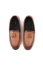 Men Casual Driving Mocs M22051-Mustard