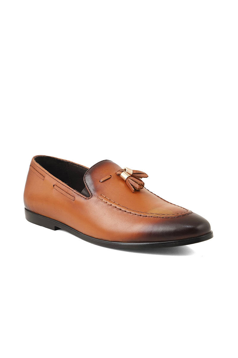 Men Formal Loafers M22052-Brown