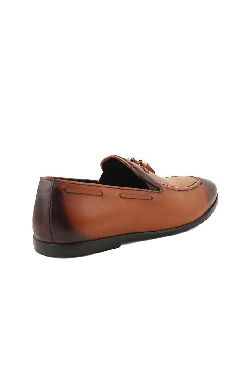 Men Formal Loafers M22052-Brown