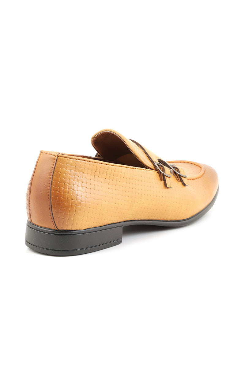 Men Formal Loafers M22059-Mustard