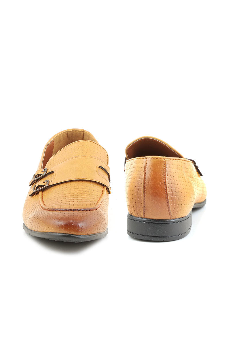 Men Formal Loafers M22059-Mustard