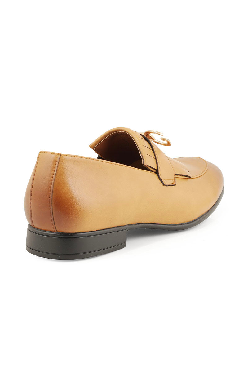 Men Formal Loafers M22061-Mustard