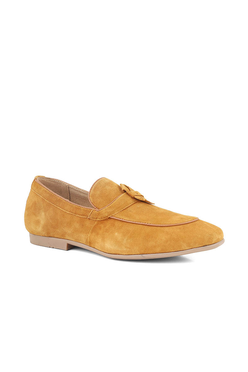 Men Formal Loafers M22067-Mustard