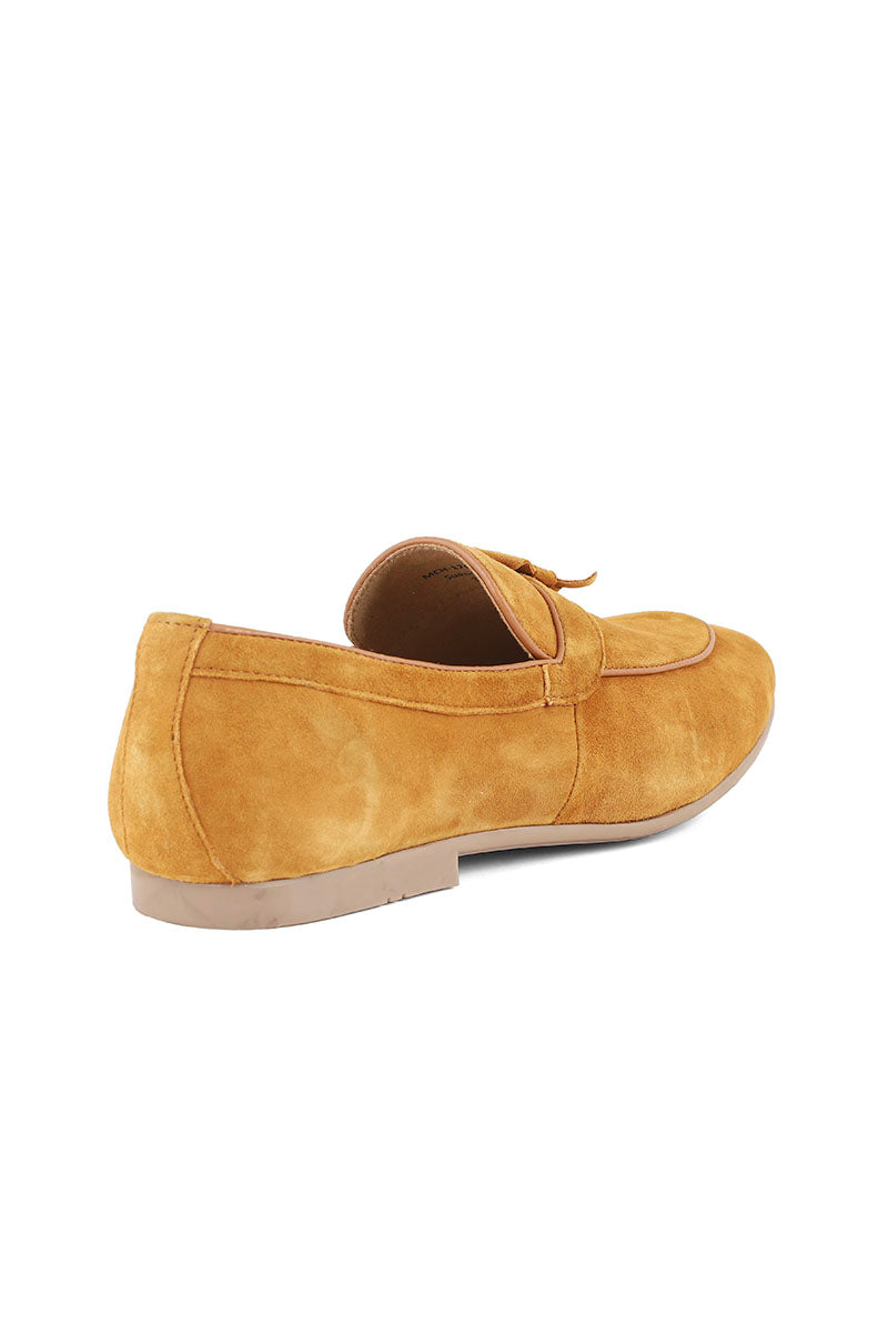 Men Formal Loafers M22067-Mustard