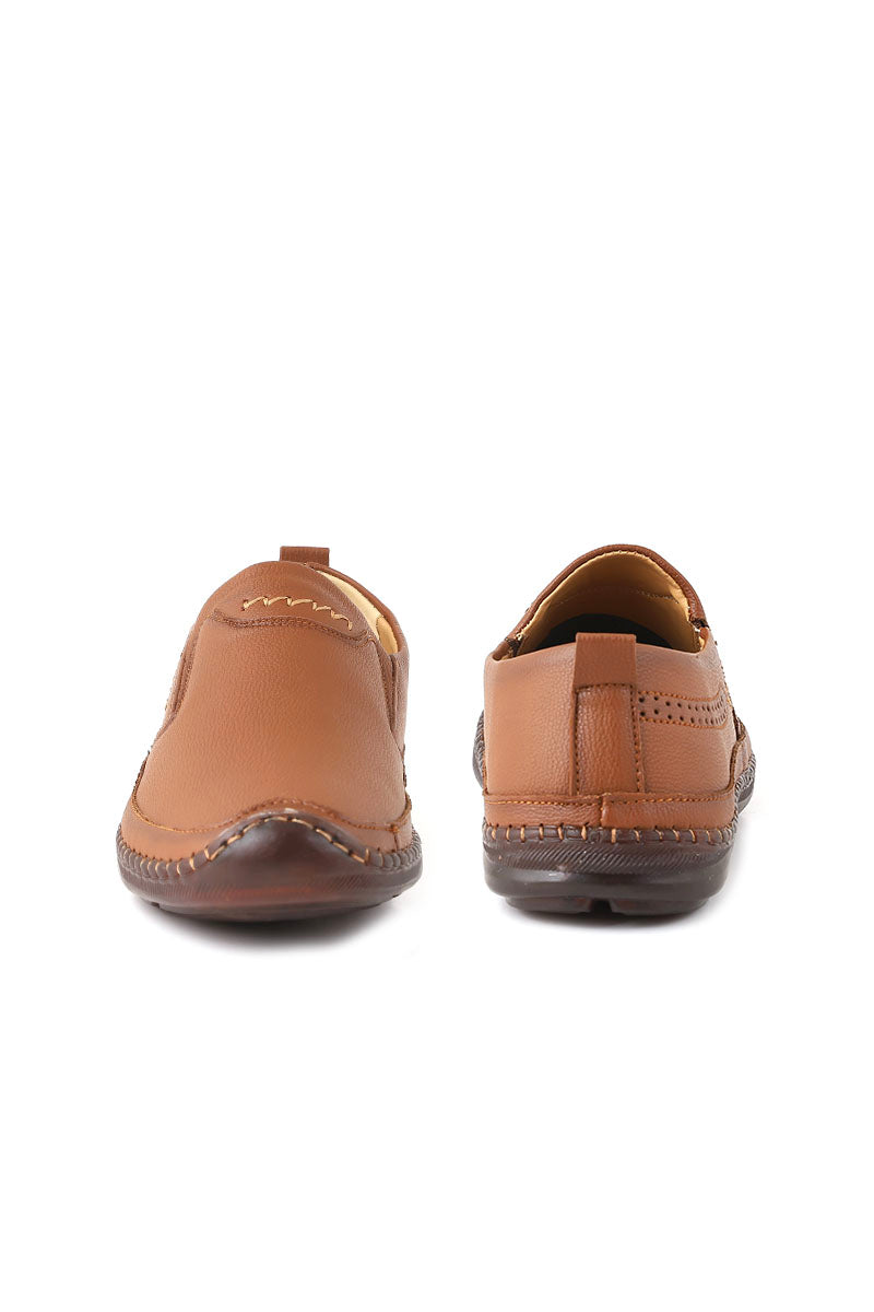 Men Casual Shoe/Moccs M22069-Mustard