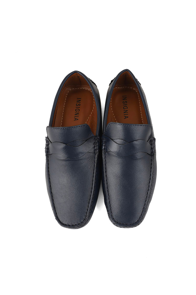 Men Casual Driving Mocs M22071-Navy