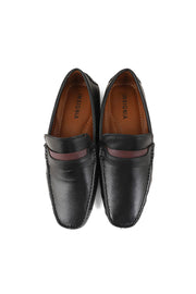 Men Casual Driving Mocs M22072-Black