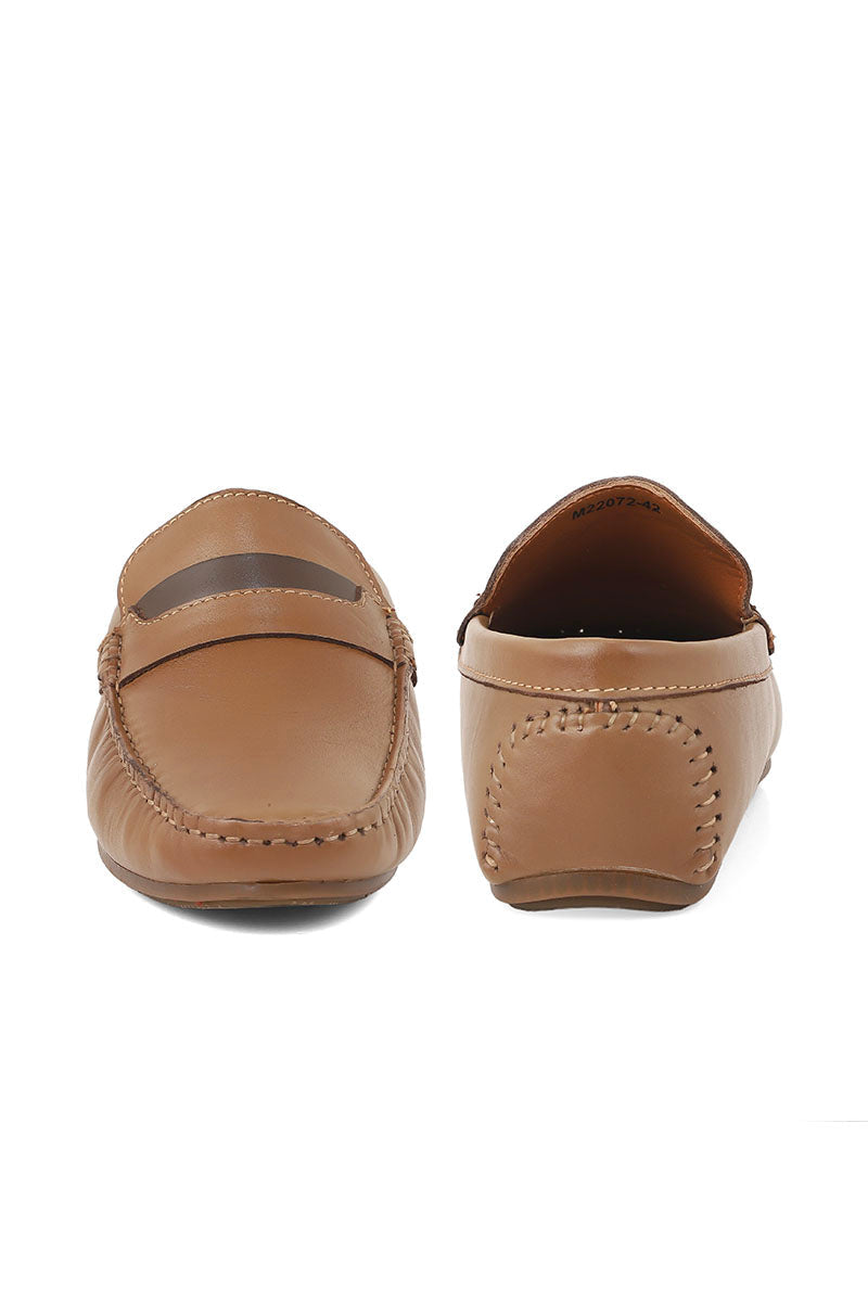 Men Casual Driving Mocs M22072-Mustard