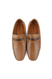 Men Casual Driving Mocs M22072-Mustard