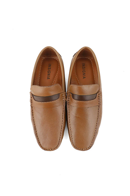 Men Casual Driving Mocs M22072-Mustard