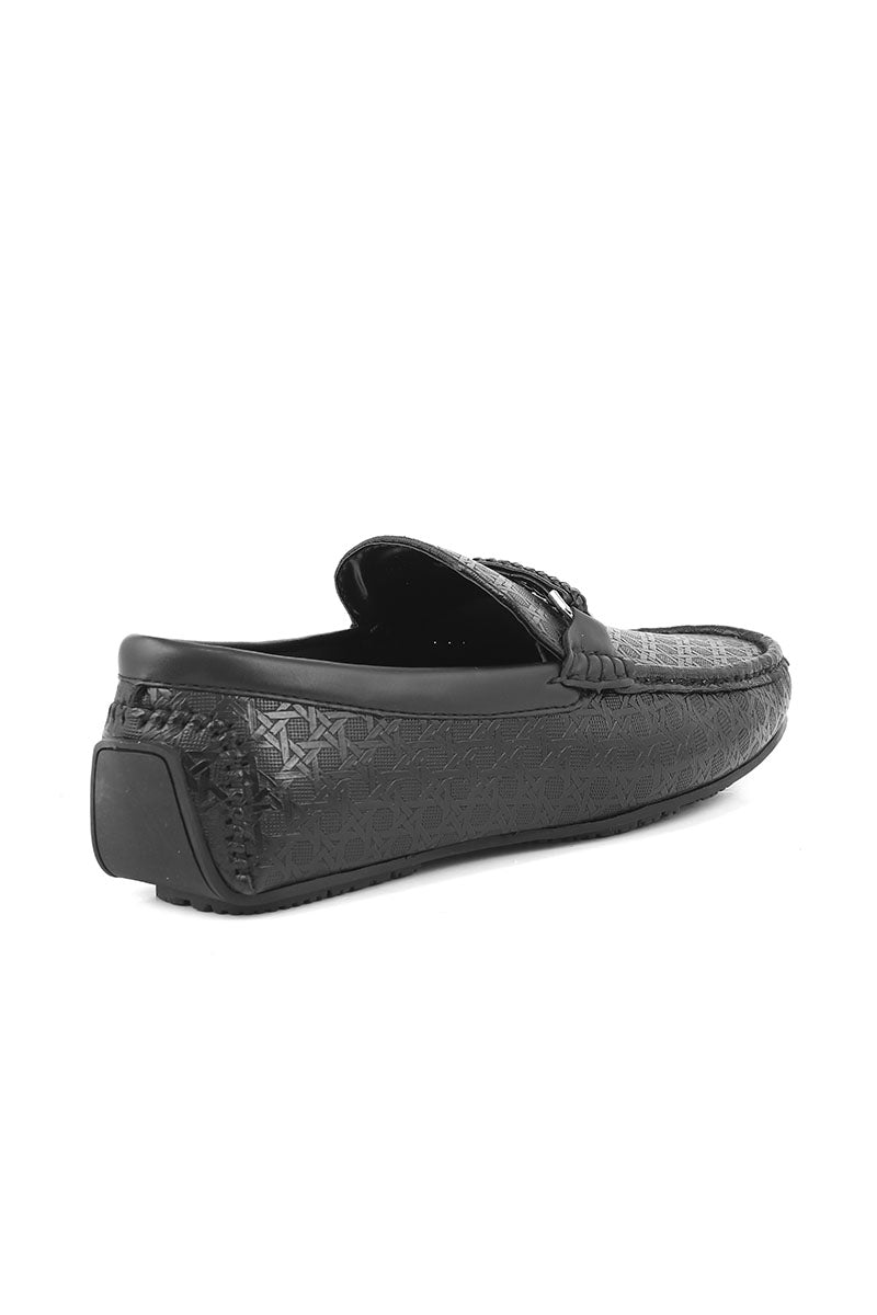 Men Casual Driving Mocs M26067-Black