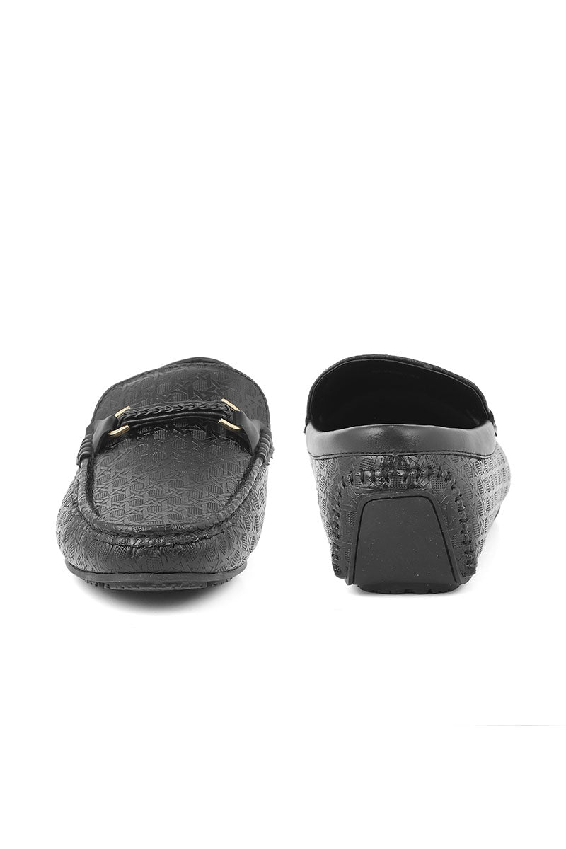 Men Casual Driving Mocs M26067-Black