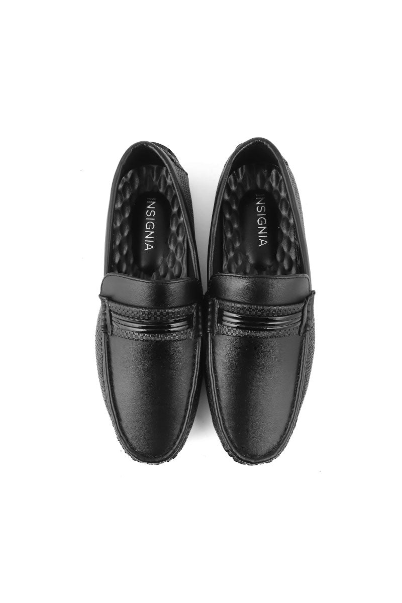 Men Casual Driving Mocs M26067-Black