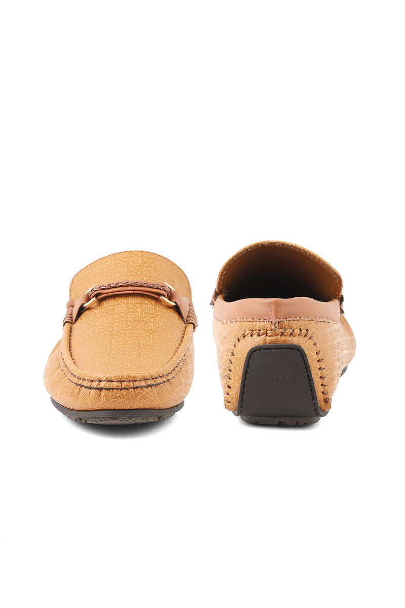 Men Casual Driving Mocs M26067-Mustard