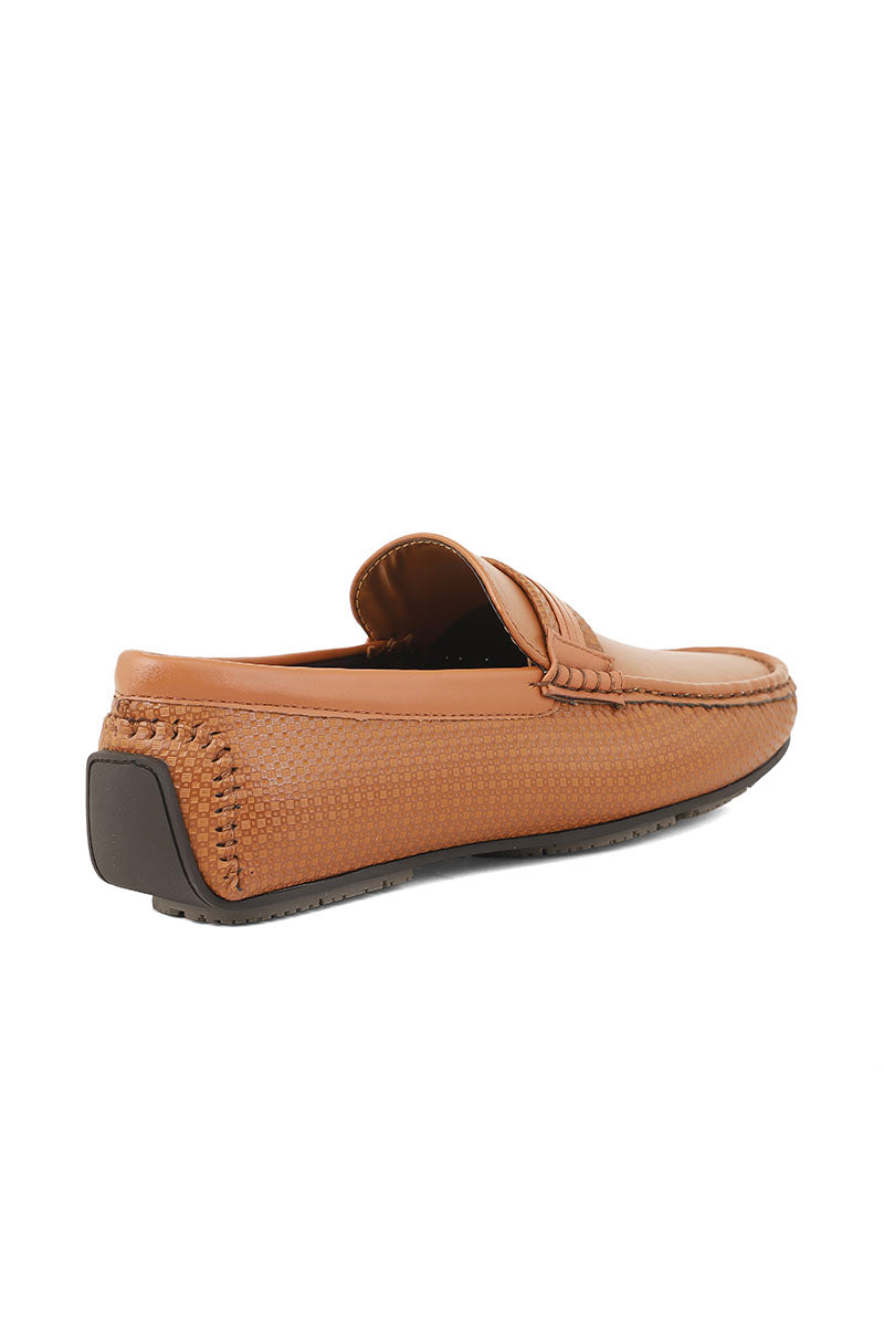 Men Casual Driving Mocs M26069-Mustard