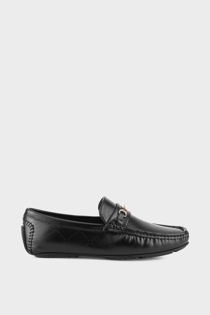 Men Casual Driving Mocs M26072-Black