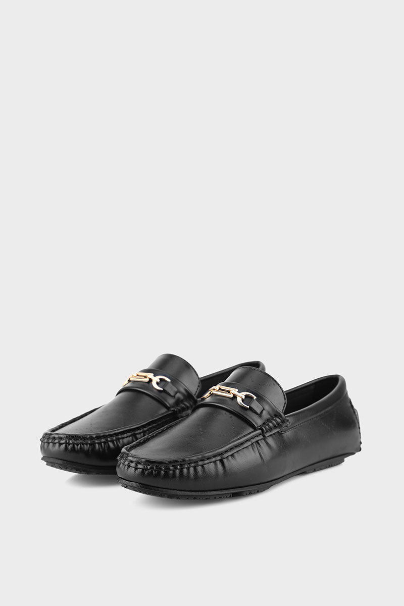 Men Casual Driving Mocs M26072-Black