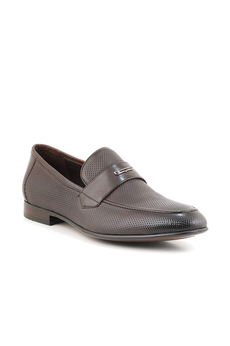 Men Formal Loafers M38052-Coffee