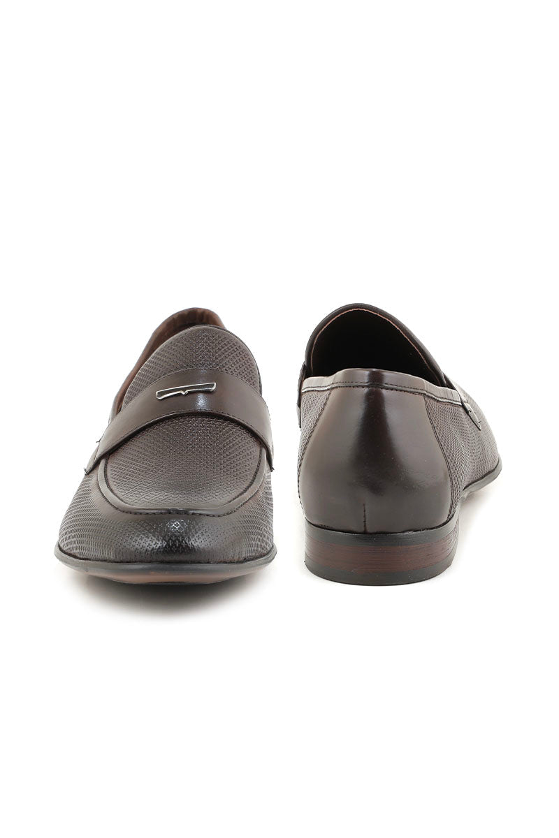 Men Formal Loafers M38052-Coffee