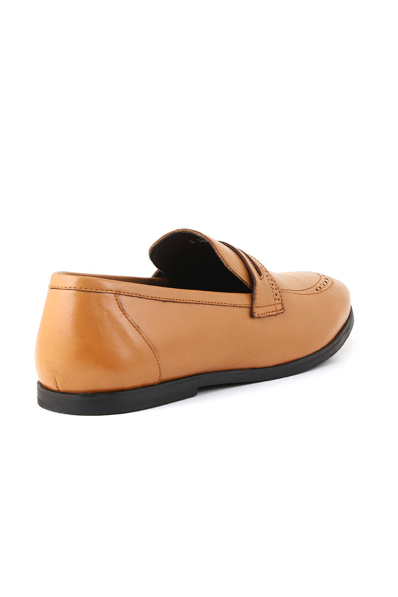 Men Formal Loafers M38060-Mustard