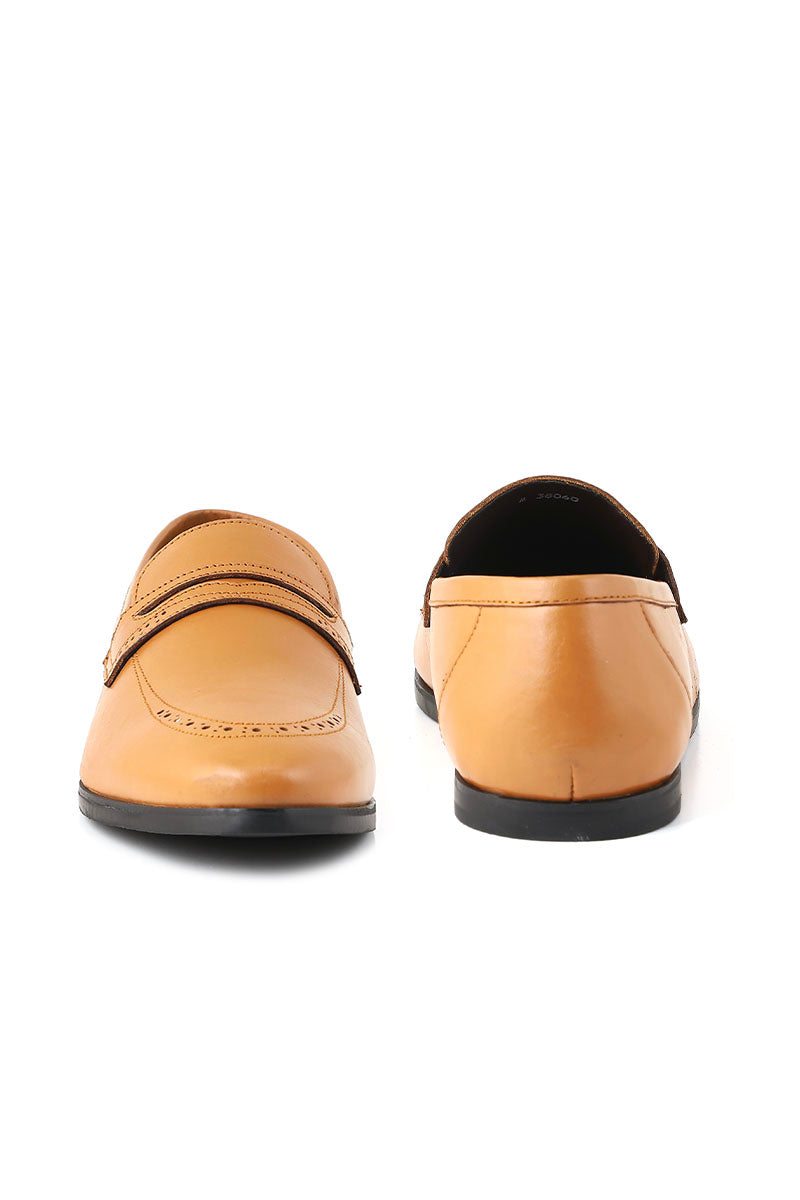 Men Formal Loafers M38060-Mustard