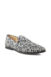 Men Casual Shoe/Moccs M38062-Silver