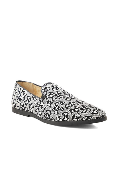 Men Casual Shoe/Moccs M38062-Silver