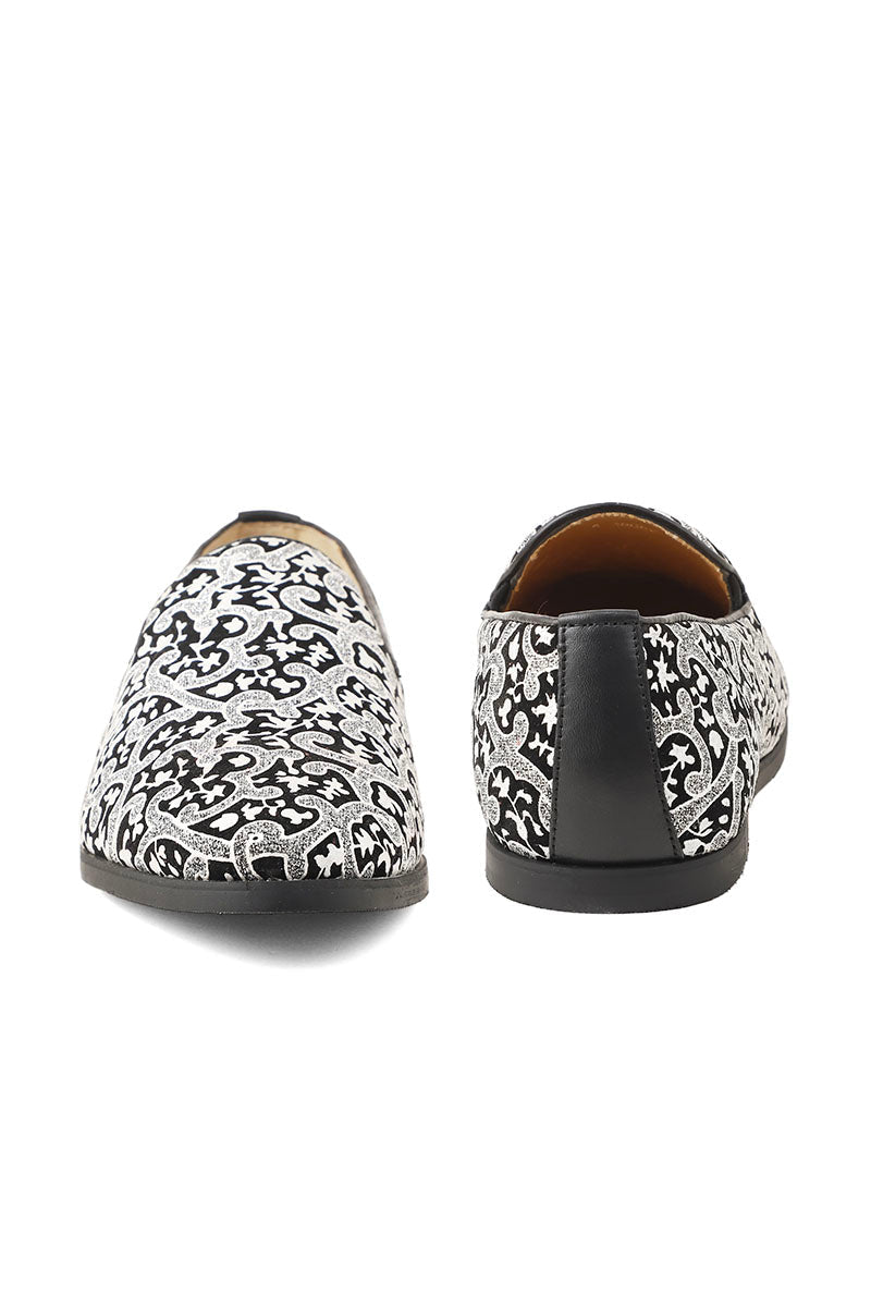 Men Casual Shoe/Moccs M38062-Silver