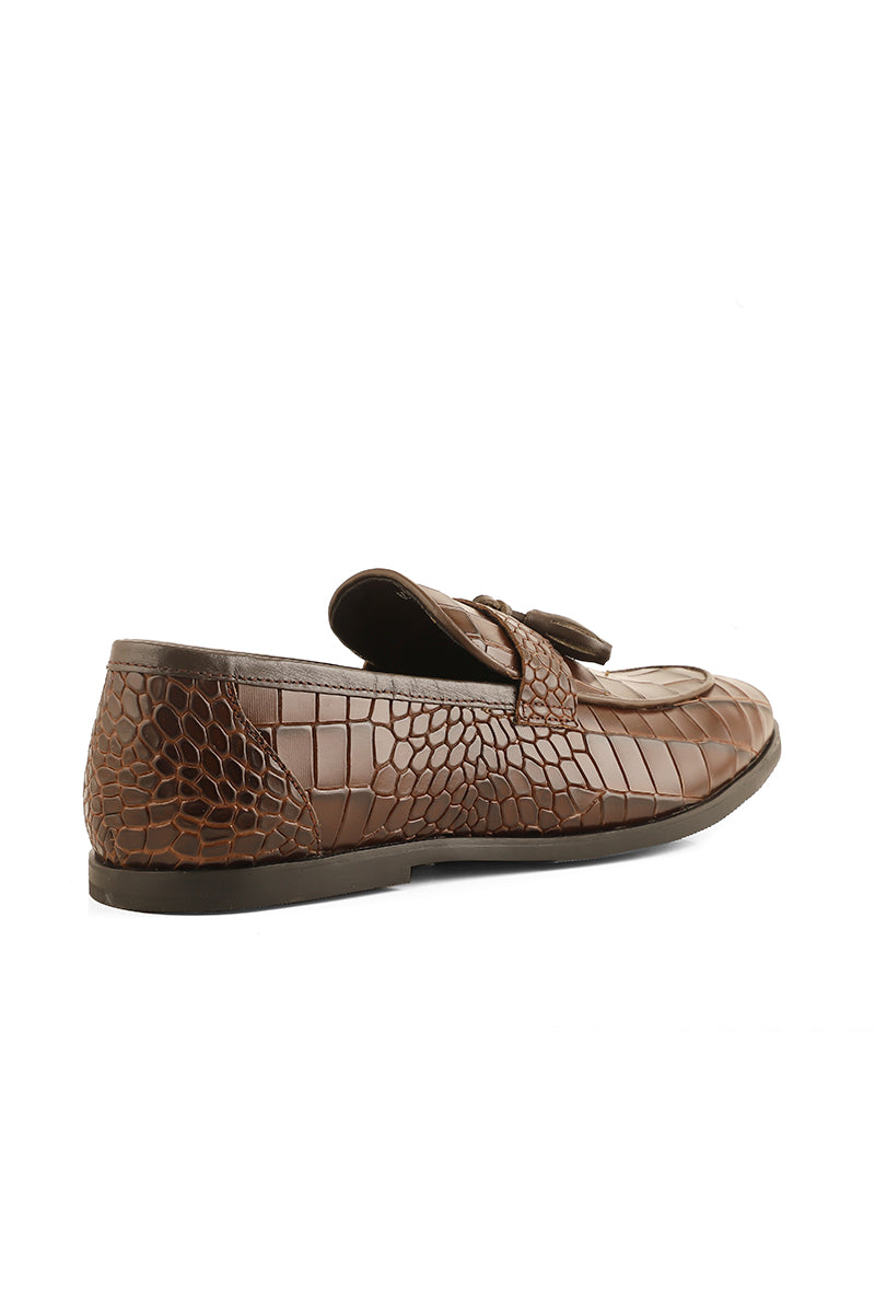 Men Formal Loafers M38065-Brown