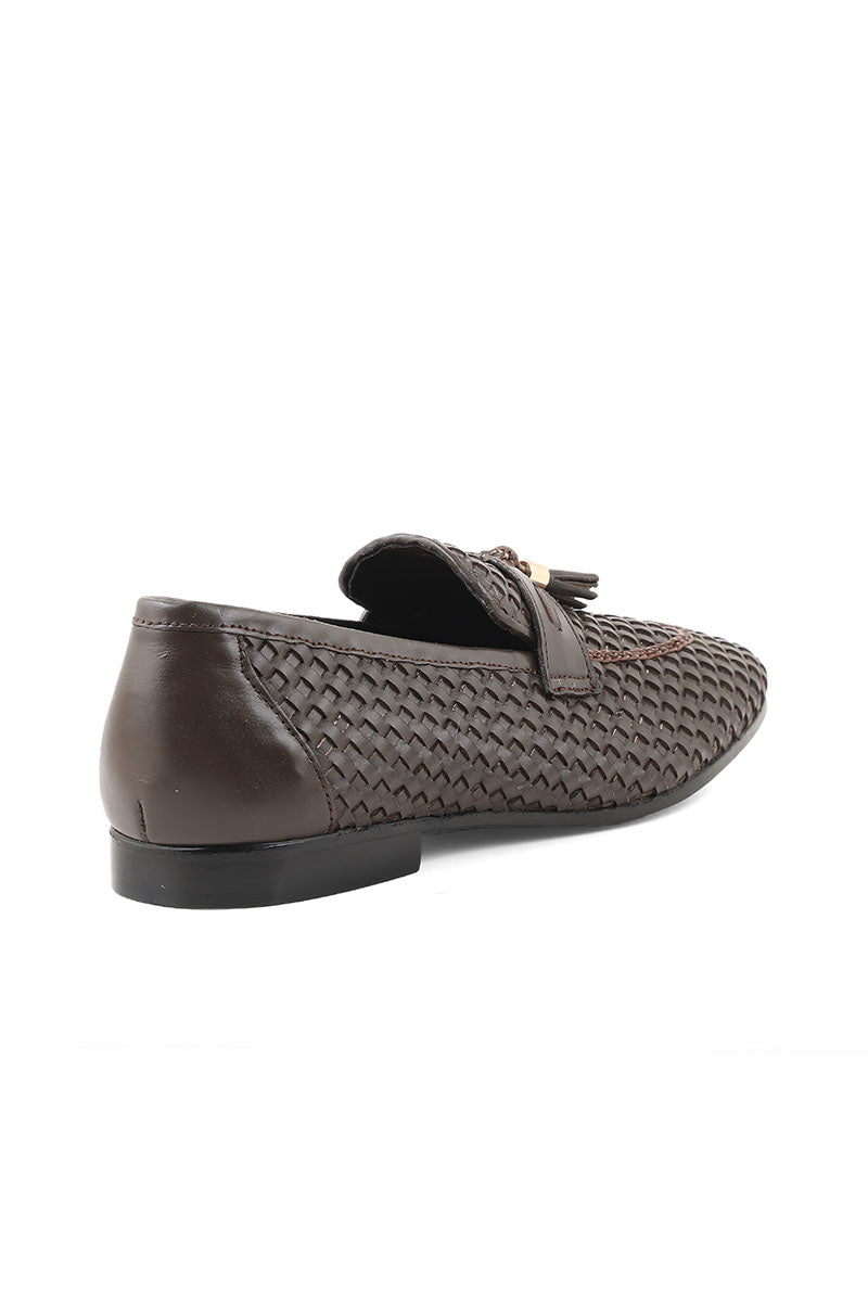 Men Formal Loafers M38066-Coffee