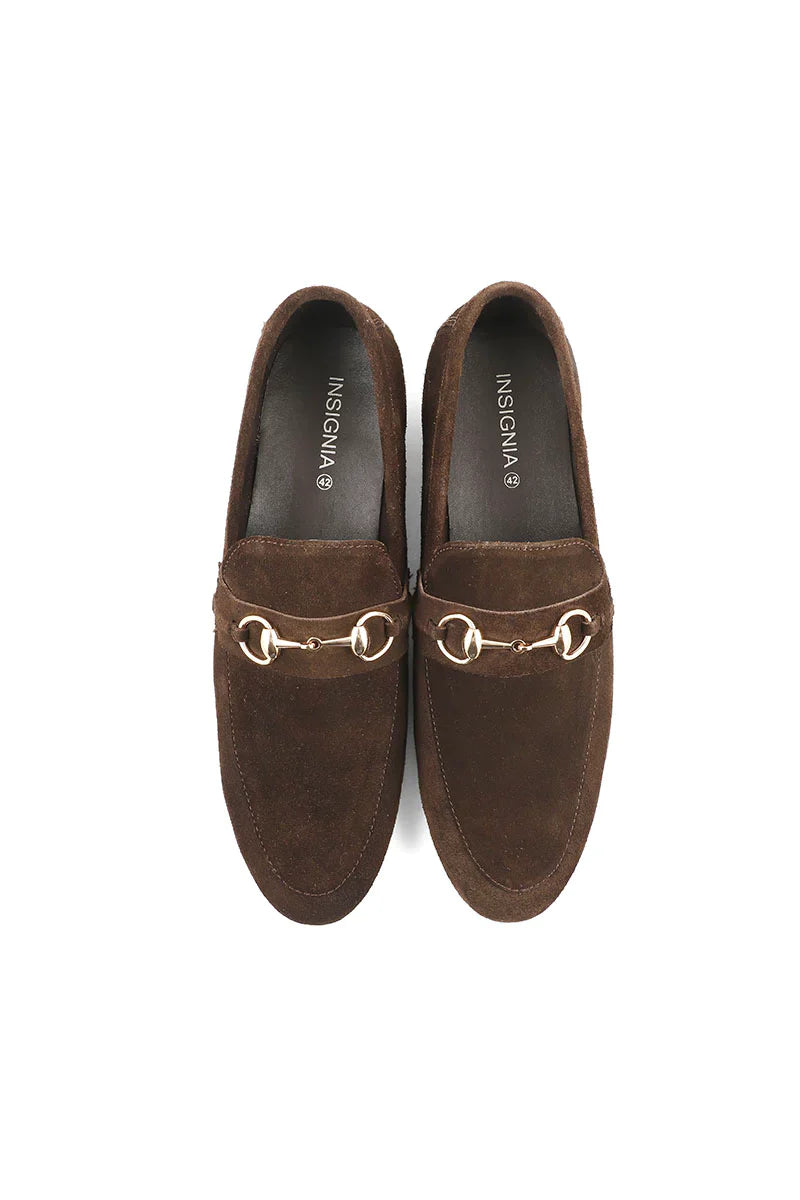 Men Formal Loafers M38078-Brown
