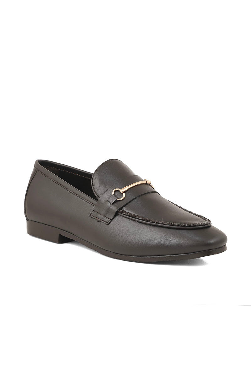 Men Formal Loafers M38080-Coffee