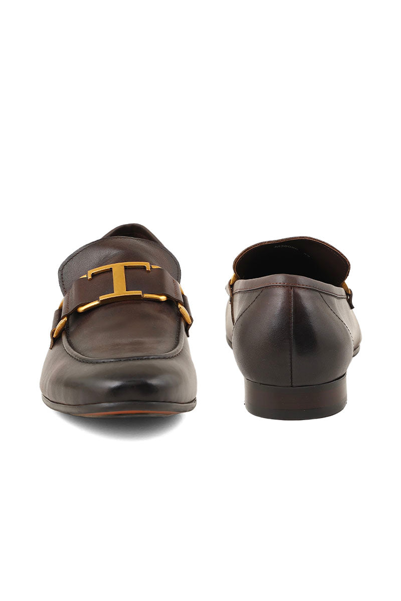 Men Formal Loafers M38086-Coffee